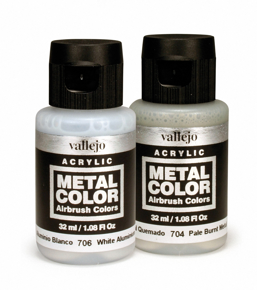 Vallejo Metal Color: Aluminium (32ml), Table Top Miniatures